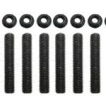TrackTech Exhaust Manifold to Cylinder Head Mounting Studs / Nuts for 89-20 5.9L 6.7L Cummins 12V 24V