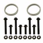 TrackTech Exhaust Up-Pipe Gasket Bolt Nut Kit for 94-03 7.3L Powerstroke