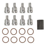 TrackTech High Pressure Oil Rail Ball Tube Repair Kit for 03-10 6.0L Powerstroke