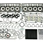 TrackTech Complete Top End Cylinder Head Gasket / Studs Service Kit for 08-10 6.4L Powerstroke